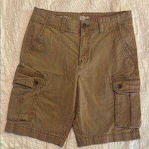 Urban Outfitters Men's Brown Cargo Shorts